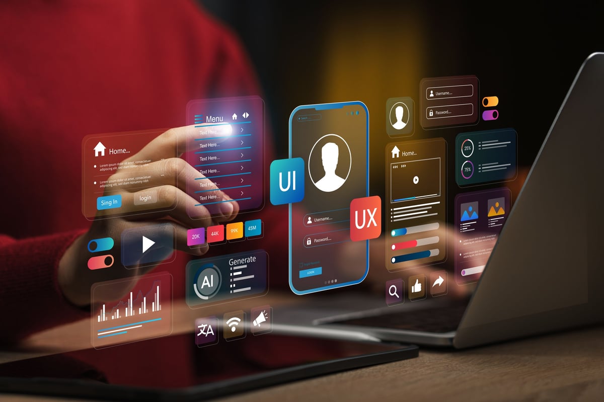 Creative web design process